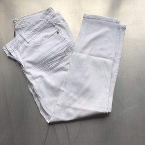 White vanilla star leggings